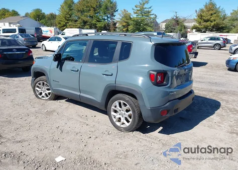 2017 Jeep Renegade Latitude 4X4 из США, поврежденный, VIN ZACCJBBB2HPE62943
